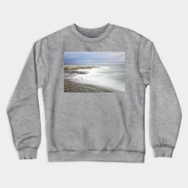 Mystic Seascape Brenton Point Crewneck Sweatshirt by mcdonojj